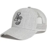 Lyle & Scott Patch Baseballpet - Grijs