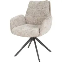 Fraaai - Zac armstoel lounge - rich zand
