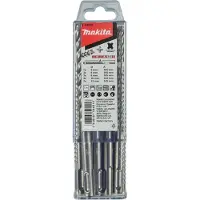 Makita NEMESIS E-14912 E-14912 Hardmetaal Beton-spiraalboren set 5 mm, 6 mm, 8 mm, 10 mm, 12 mm Gezamenlijke lengte 165 mm SDS-Plus 1 stuk(s)