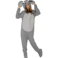 Smiffys Olifant kostuum | Olifantenpak | Onesie maat M (48-50)