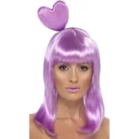 Smiffys Katy Perry pruik Lila (lila)
