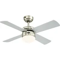 WESTINGHOUSE Colosseum ventilator met licht Colosseum, dimbaar, hout donker, Woon-/ Eetkamer, Hout, Modern