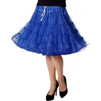 Wilbers Petticoat luxe, blauw | Maat One Size |