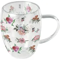 Ambiente Glas Charlotte Dubbelwandig 350ml Transparant transparant Glas