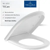 Villeroy & Boch O.Novo closetzitting met deksel wit