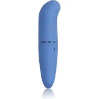 Power Escorts Mini G Spot Vibrator - 12 cm - Blauw