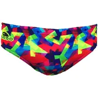 Turbo New Splash Swimming Brief Veelkleurig 12-24 Months Jongen