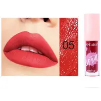 HANDAIYAN 2in1 Waterproof Liquid Lip Hot Red 05 - 5ml