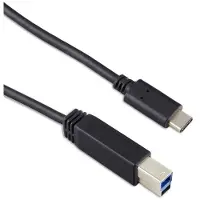 Targus ACC924EUX USB-kabel 1 m USB 3.2 Gen 2 (3.1 Gen 2) USB C USB B Zwart