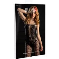 Daring Lingerie Hex And Lace Net Bodystocking