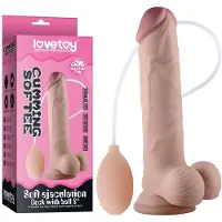 Lovetoy Dildo Sir Cum A Lot, Laukeava Dildo