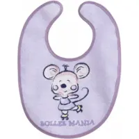 Interbaby Slabbetje Junior 20 X 30 Cm Katoen Paars