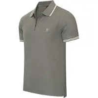 Cappuccino Italia Polo SS Polo Zip Polo Torino Grijs