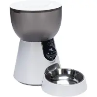 Beeztees Automatische Voerbak Cam Wit 22 X 36 X 32 Cm