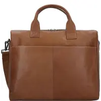 Greenburry Fiorentina Aktentas Leder 41 cm Laptopvak bruin