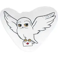 Harry Potter Gevormd kussen - Hedwig - Voor de kinderkamer - Wit