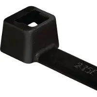 Hellermanntyton 111-06206 T50M-PA66W-BK Kabelbinder 245 mm 4.60 mm UV-gestabiliseerd 100 stuk(s)