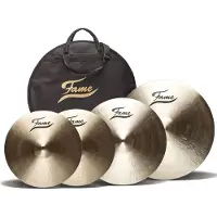 Fame Masters B20 Cymbal Set I, Natural Finish - Bekken set