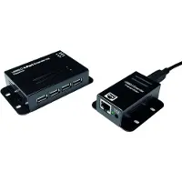 Logilink UA0252 USB 2.0 480Mbit/s Zwart hub & concentrator