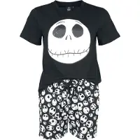 The Nightmare Before Christmas - Disney Pyjama - Jack - S tot XXL - voor Vrouwen - zwart | Maat M