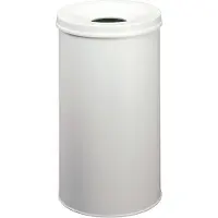 Durable Prullenbak Safe, zelfblussend, 60 liter, Ø 375 x H 695 mm, grijs