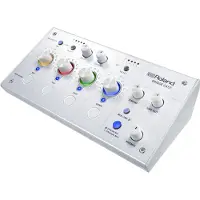 Roland Bridge Cast Ice White gaming audio mixer