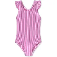 Schiesser Badpak 'Aqua' fuchsia / donkerroze / wit