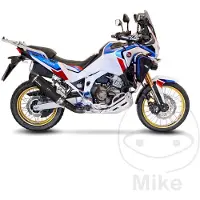 Leo Vince Lv One Evo Black Edition Honda Crf 1100 L Abs 20-26 Gehomologeerde Uitlaatdemper