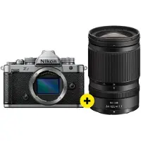 Nikon Z f zilver + 24-105mm F/4-7.1