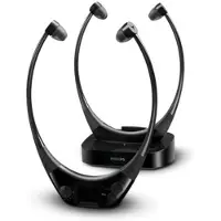 Philips - Draadloze AudioBoost TV-hoofdtelefoon - SSC5002/10