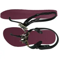 Uzurii Selena butterfly silver robijn