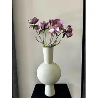 Emerald Kunstbloemen Zijden Bloemen Kerst Anemoon Glamour Licht Paars 75 cm 430331