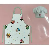 Disney "Minnie Kinderschort + Kokmuts voor Meisjes - Kook- en Bakset voor Kinderen - Keukenset voor Koken en Bakken