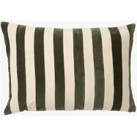 Nordal Sierkussen Alhena, ivory/green, 48X68