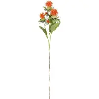 Mica Decorations DISTEL ORANJE - L57CM