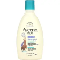 Aveeno Kids Curly Hair Shampoo – Krullend & Afro Haar met Haverextract & Sheaboter – 354 ml