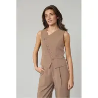 Sisters point Gata-ve2 - Dames Gilet - Sand - Maat L