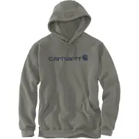 Carhartt - Signature Logo Sweatshirt - Hoodie L, grijs