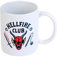 Stranger Things Hellfire Club Coffee Cup, Ceramic Coffee Cup for Better Taste, Tea Cup, Capacity: 350 ml, Pack of 1