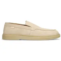 Manfield Beige suède loafers | Maat 41