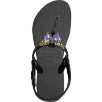 Uzurii Selena butterfly chrystal zwart