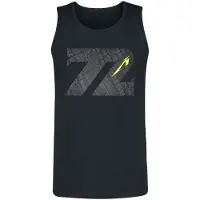 Metallica Tanktop - Charred 72 (M72) - M tot 4XL - voor Mannen - zwart | Maat 4XL