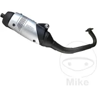 Leovince Touring Mbk Ovetto 50 2t 02-12&yamaha Neou00b4s 50 2t 02-12 5515 Gehomologeerd Compleet Uitlaatsysteem