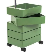 Magis 360° Lade-eenheid op Wielen 5 Drawers | Green 1321 C
