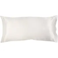 Beauty Pillow - Satijnen Kussensloop - 80x40 cm - Duitse afmeting - Pearl