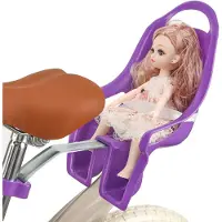 Kids Poppenzitje voor kinderen met doe-het-zelf-stickers voor meisjes, poppenzitje, fietsaccessoires voor kinderen