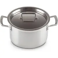Le Creuset RVS Kookpan Ø 20cm 4,0l
