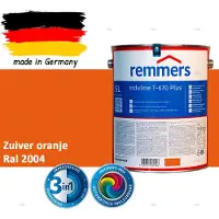 Remmers Induline T-670 PLUS Dekkende Houtbeits buiten – RAL 2004 Zuiver oranje – 5 L – Opvolger GW 310 Dekkend