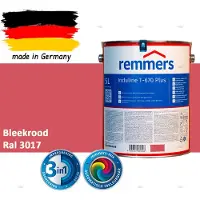 Remmers Induline T-670 PLUS Dekkende Houtbeits buiten – RAL 3017 Bleekrood – 5 L – Opvolger GW 310 Dekkend