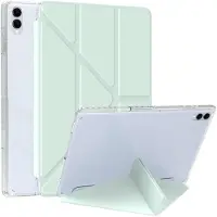 Mobigear Tablethoes geschikt voor Samsung Galaxy Tab S11 Ultra Hoes | Origami Bookcase - Groen